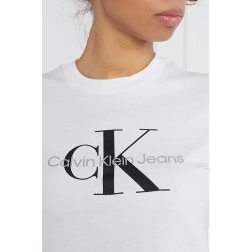 Bluzka damska Calvin Klein z bawełny 