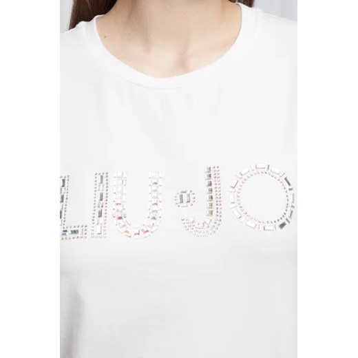 Liu Jo T-shirt | Regular Fit Liu Jo 40 okazja Gomez Fashion Store