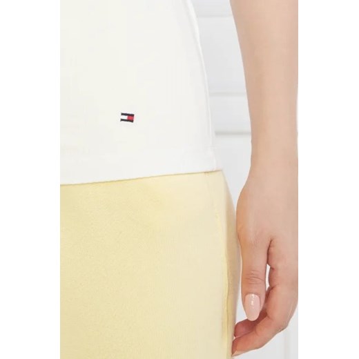Bluzka damska Tommy Hilfiger z wiskozy jesienna