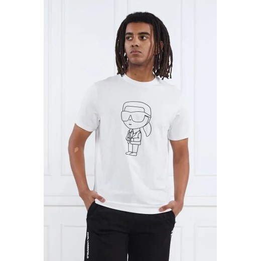 Karl Lagerfeld T-shirt | Relaxed fit Karl Lagerfeld XXL wyprzedaż Gomez Fashion Store