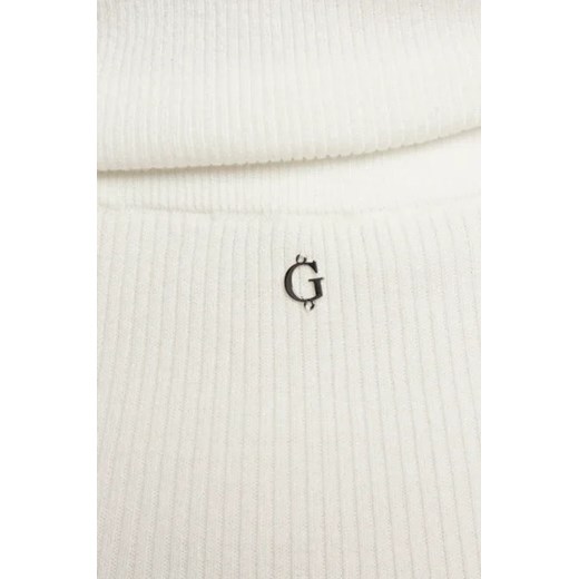 Spódnica Guess casualowa beżowa midi
