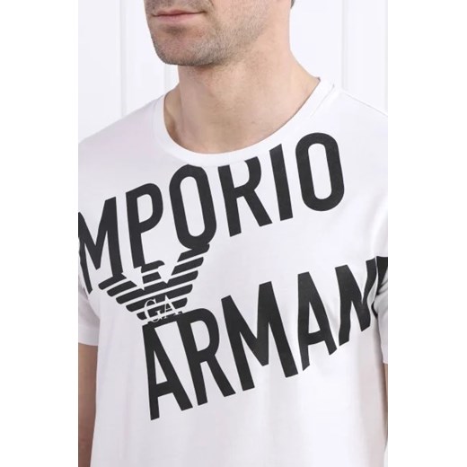 Emporio Armani T-shirt | Regular Fit Emporio Armani S wyprzedaż Gomez Fashion Store