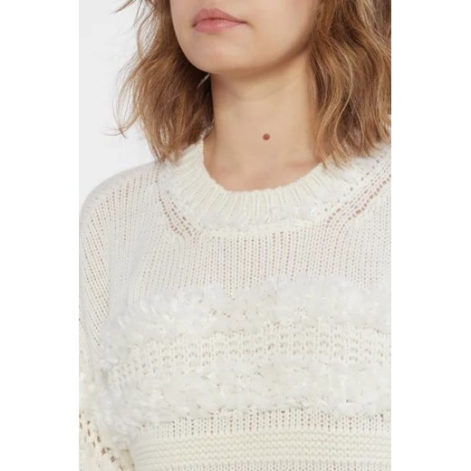 Sweter damski Liviana Conti z okrągłym dekoltem casual