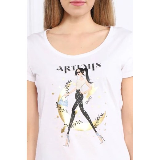 Liu Jo T-shirt | Regular Fit Liu Jo M promocyjna cena Gomez Fashion Store