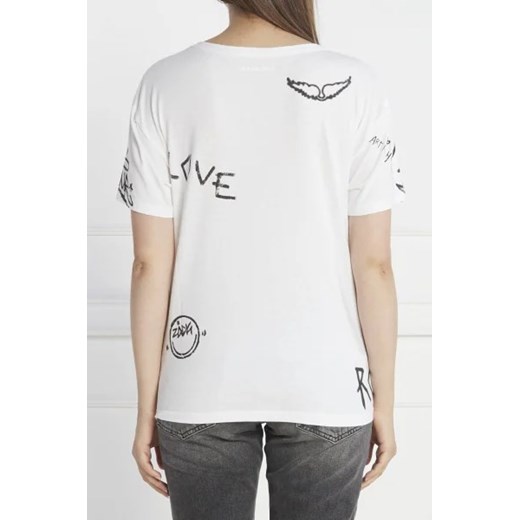 Zadig&Voltaire T-shirt | Regular Fit Zadig&voltaire XS wyprzedaż Gomez Fashion Store