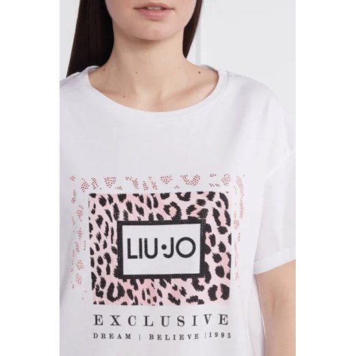 Liu Jo T-shirt | Relaxed fit Liu Jo M wyprzedaż Gomez Fashion Store