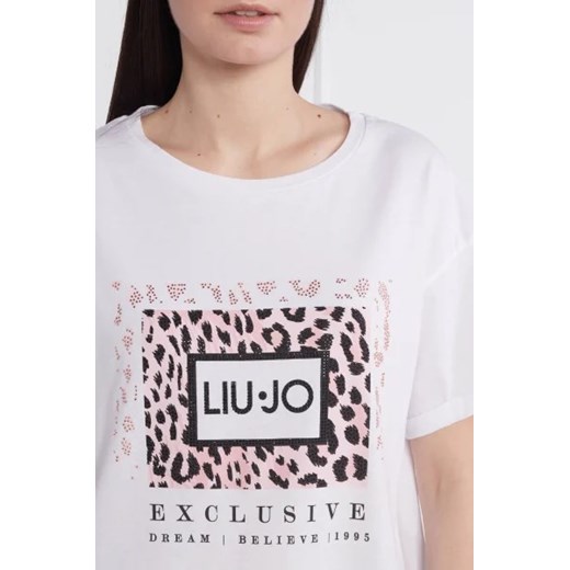 Liu Jo T-shirt | Relaxed fit Liu Jo XL wyprzedaż Gomez Fashion Store