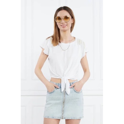 Liu Jo T-shirt | Cropped Fit Liu Jo L okazyjna cena Gomez Fashion Store