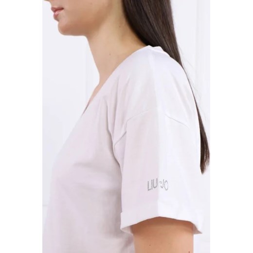 Liu Jo T-shirt | Regular Fit Liu Jo S okazja Gomez Fashion Store