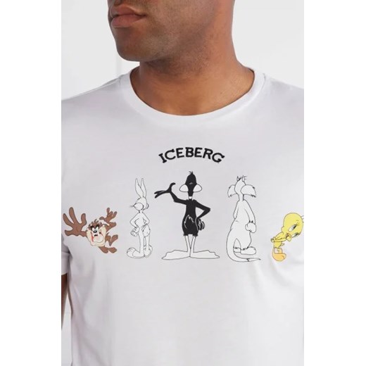 Iceberg T-shirt | Regular Fit Iceberg XXL wyprzedaż Gomez Fashion Store