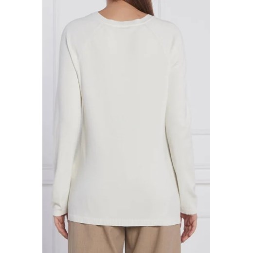 Sweter damski Max Mara z okrągłym dekoltem