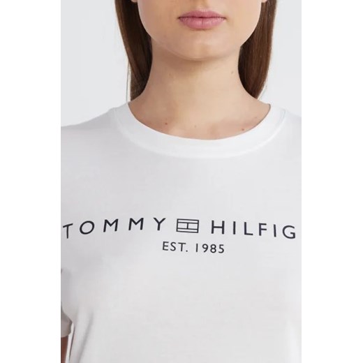 Bluzka damska Tommy Hilfiger bawełniana