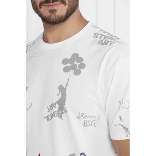 GUESS T-shirt | Regular Fit Guess L wyprzedaż Gomez Fashion Store