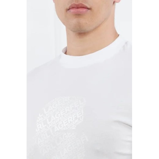 Karl Lagerfeld T-shirt | Regular Fit Karl Lagerfeld M wyprzedaż Gomez Fashion Store