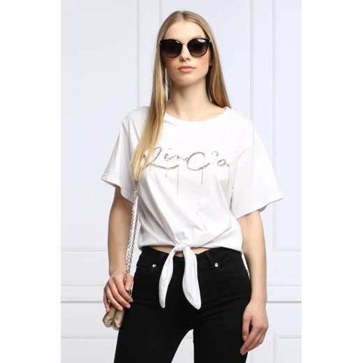 Liu Jo T-shirt | Regular Fit Liu Jo XL wyprzedaż Gomez Fashion Store