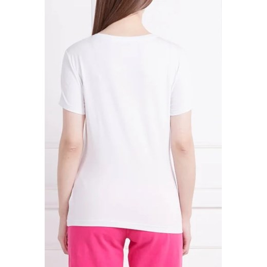 EA7 T-shirt | Regular Fit S wyprzedaż Gomez Fashion Store