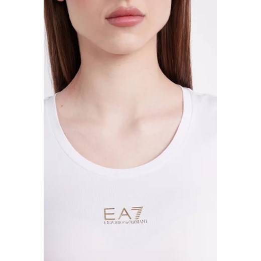 EA7 T-shirt | Regular Fit L okazja Gomez Fashion Store