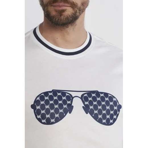 Michael Kors T-shirt MONO AVIATOR TEE | Regular Fit Michael Kors XL Gomez Fashion Store