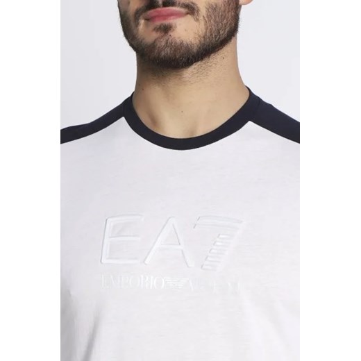 T-shirt męski Emporio Armani bawełniany z długim rękawem