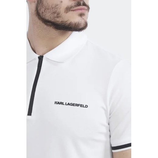 Karl Lagerfeld Polo | Regular Fit Karl Lagerfeld L wyprzedaż Gomez Fashion Store