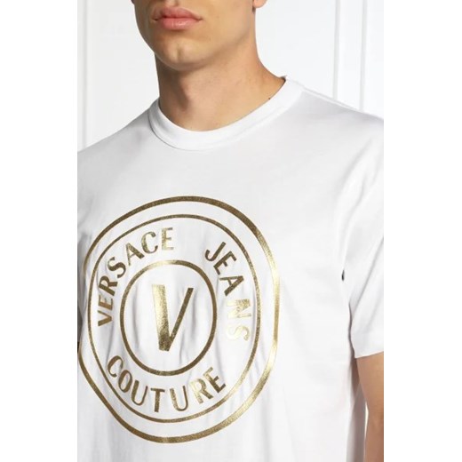 T-shirt męski Versace Jeans z krótkimi rękawami