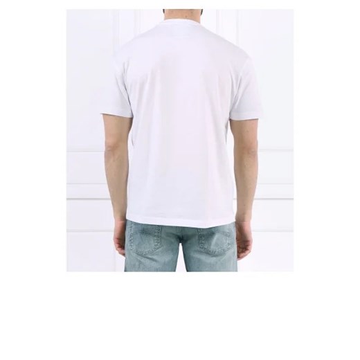 T-shirt męski Armani Exchange z krótkim rękawem biały z bawełny