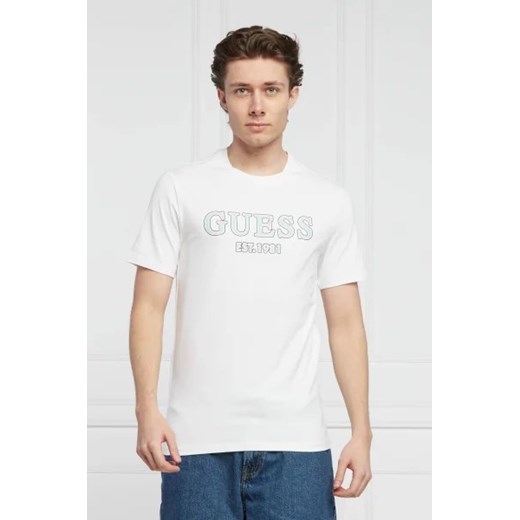 GUESS JEANS T-shirt | Slim Fit L promocyjna cena Gomez Fashion Store