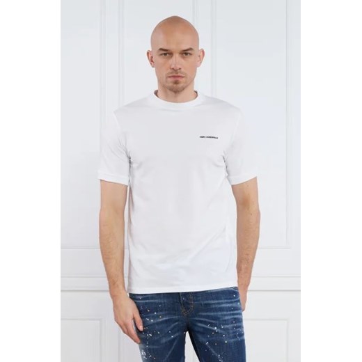 Karl Lagerfeld T-shirt | Regular Fit Karl Lagerfeld S wyprzedaż Gomez Fashion Store