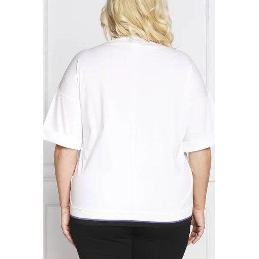 Persona by Marina Rinaldi T-shirt VOCALE plus size | Regular Fit Persona By Marina Rinaldi 38/40 okazja Gomez Fashion Store