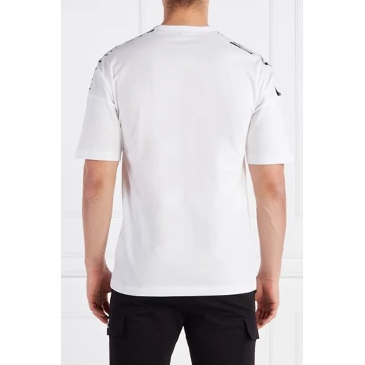 T-shirt męski biały Emporio Armani z krótkimi rękawami 