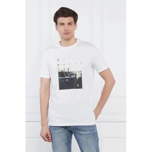 T-shirt męski Armani Exchange z krótkim rękawem 
