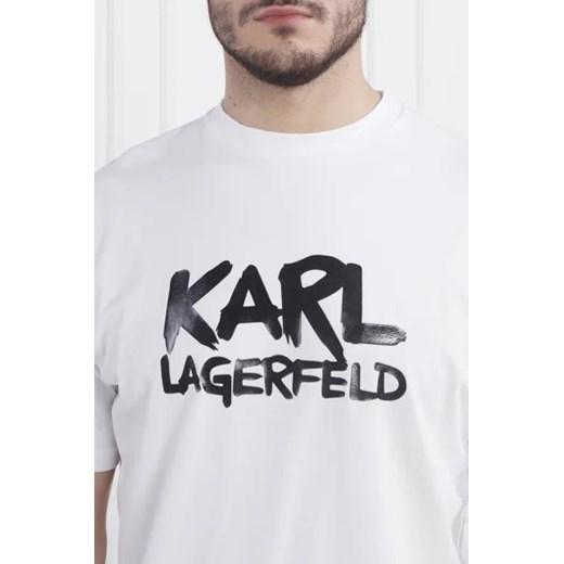 Karl Lagerfeld T-shirt | Regular Fit Karl Lagerfeld XL okazja Gomez Fashion Store