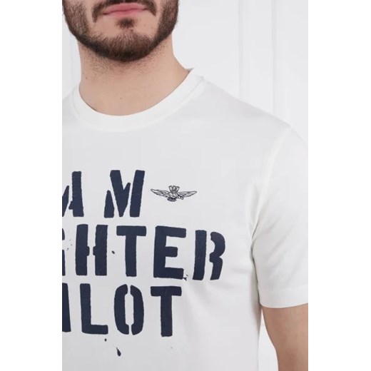 Aeronautica Militare T-shirt | Comfort fit Aeronautica Militare XXL wyprzedaż Gomez Fashion Store