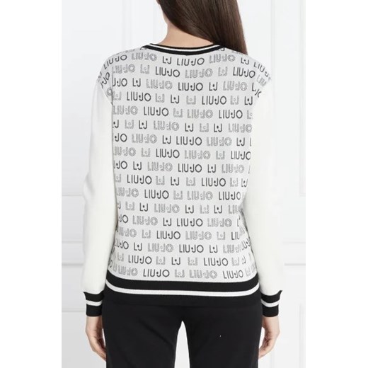 Sweter damski Liu Jo z okrągłym dekoltem