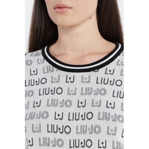 Sweter damski Liu Jo z okrągłym dekoltem