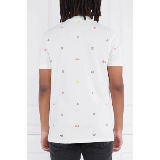 T-shirt męski biały Kenzo z krótkim rękawem na wiosnę