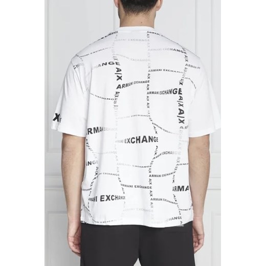 T-shirt męski Armani Exchange z krótkim rękawem wiosenny