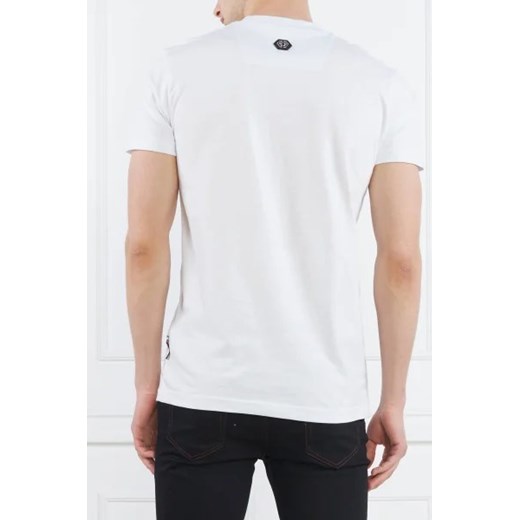 Philipp Plein T-shirt | Round Neck SS Glass Skull | Regular Fit M promocyjna cena Gomez Fashion Store