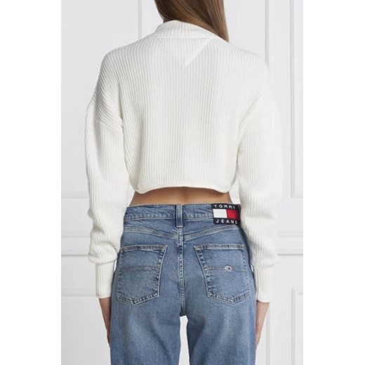 Tommy Jeans Sweter | Cropped Fit Tommy Jeans XL Gomez Fashion Store