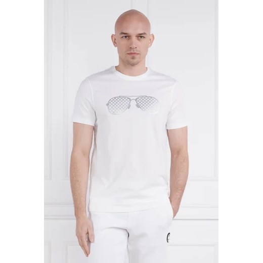 Michael Kors T-shirt CHECKER AVIATOR | Regular Fit Michael Kors L wyprzedaż Gomez Fashion Store
