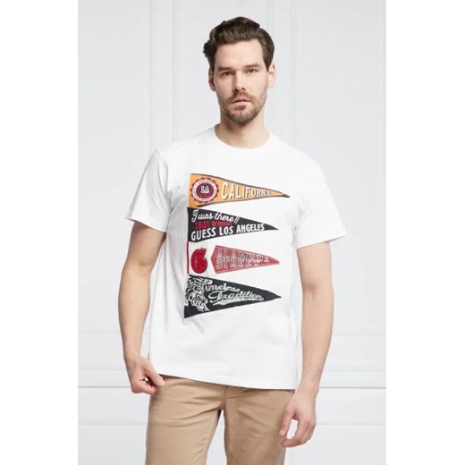 GUESS JEANS T-shirt PENNANT | Regular Fit XXL okazja Gomez Fashion Store