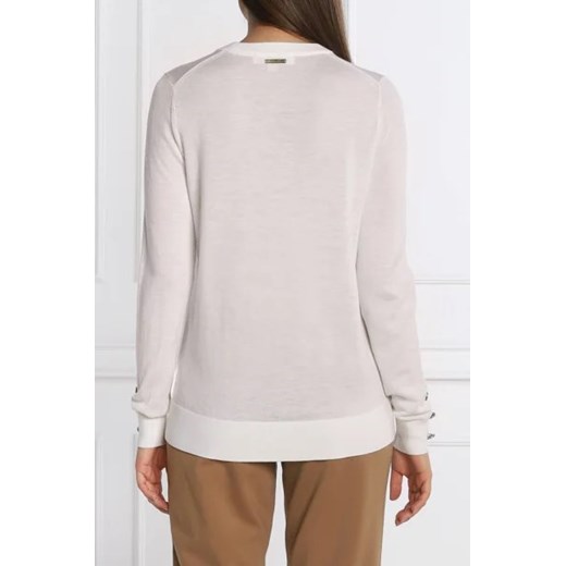 Sweter damski Michael Kors z okrągłym dekoltem