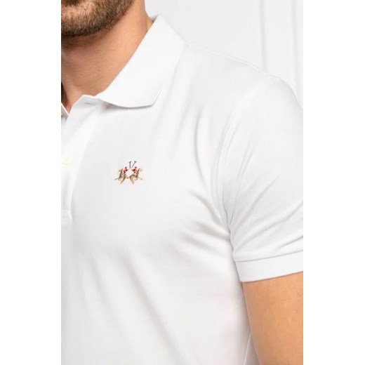 T-shirt męski La Martina z bawełny