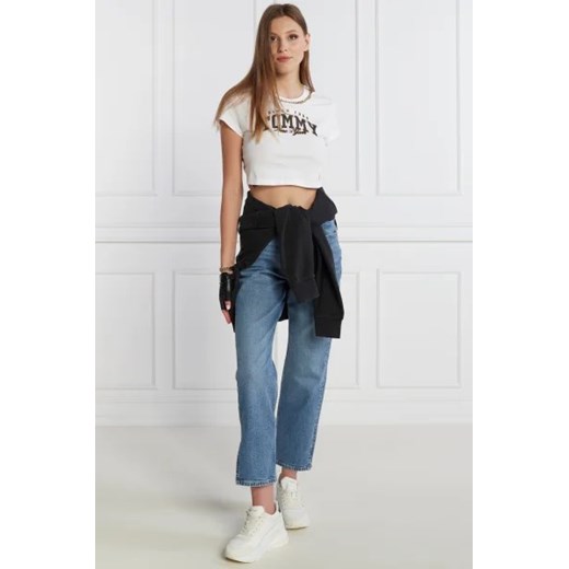 Tommy Jeans T-shirt LUX VARSITY | Cropped Fit Tommy Jeans L Gomez Fashion Store