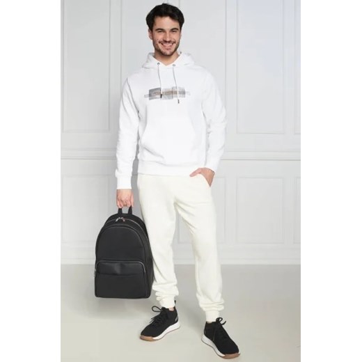 Bluza męska Calvin Klein biała z napisami