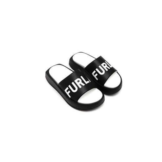 Furla Klapki REAL | z dodatkiem skóry Furla 37 okazja Gomez Fashion Store