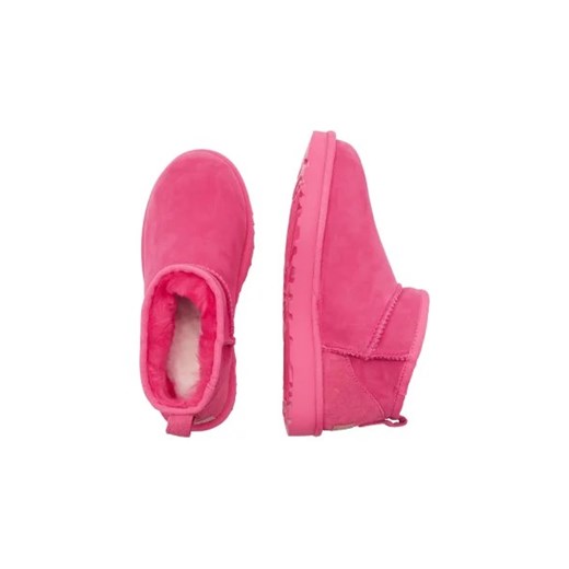 UGG Skórzane śniegowce CLASSIC ultra mini | z dodatkiem wełny 38 Gomez Fashion Store