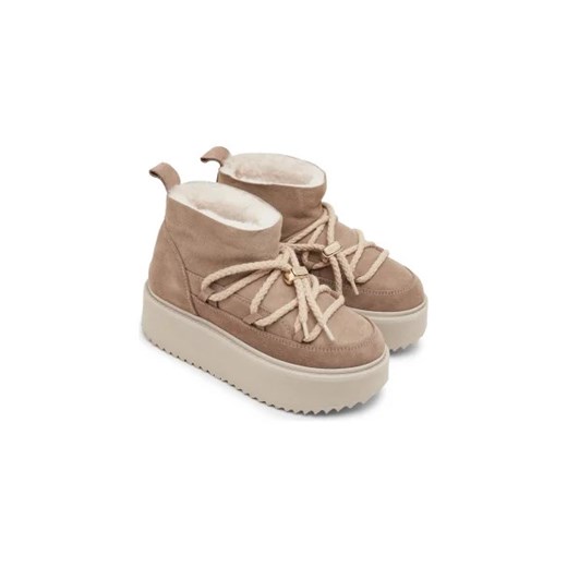 INUIKII Skórzane śniegowce CLASSIC LOW PLATFORM Inuikii 40 Gomez Fashion Store
