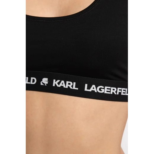 Biustonosz Karl Lagerfeld z elastanu 