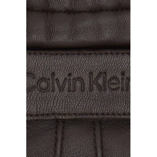 Calvin Klein Skórzane rękawiczki Calvin Klein L/XL okazja Gomez Fashion Store